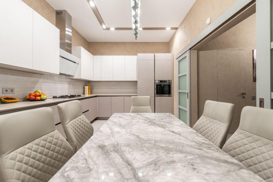 Modern luxury custom kitchen interior